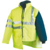 288-PKFY PARKA FLUO TRIPLE USO AMARILLA - Imagen 2