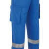 488-PCR Top PANTALON DOS BANDAS REFLEX ALGODON 1ª AZULINA - Imagen 2