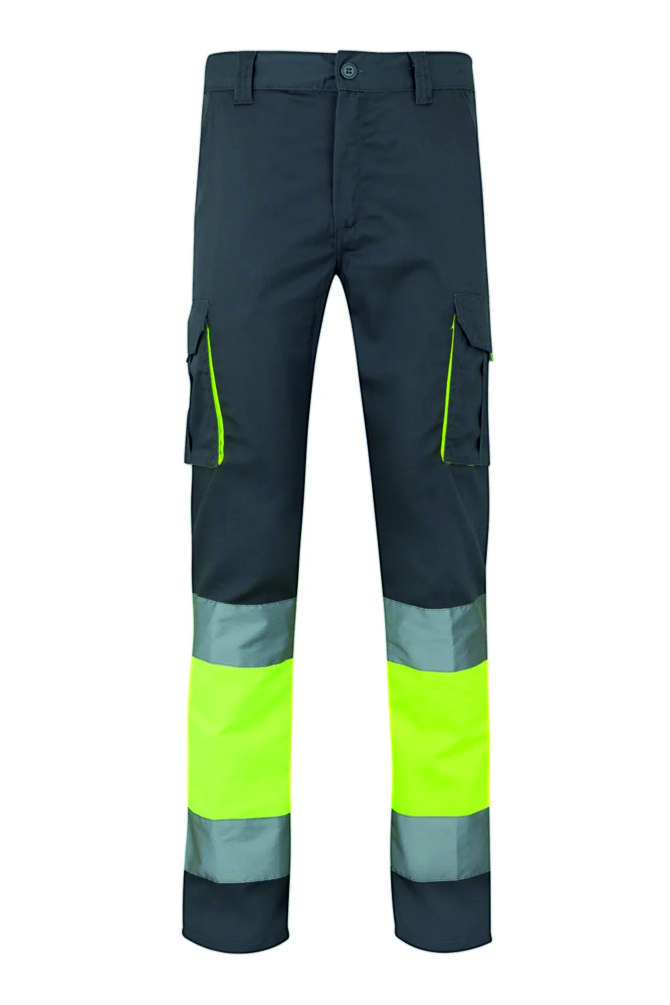 303002S - PANTALÓN STRETCH BICOLOR AV - Imagen 2