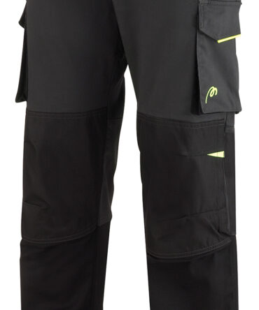 588PPSGNE Pantalón PRO SERIES Stretch gris/negro poliéster/algodón 245 gr.