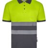 POLO M/CORTA 305533 AV RECICLADO BICOLOR CINTA SEGMENTADA VELILLA - Imagen 5