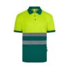 POLO M/CORTA 305533 AV RECICLADO BICOLOR CINTA SEGMENTADA VELILLA - Imagen 2