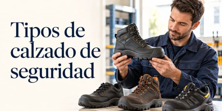 tipos de calzado de seguridad
