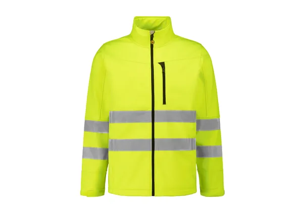Softshell tricapa de alta visibilidad monocolor GRAVITY HV 4 Softshell tricapa de alta visibilidad monocolor GRAVITY HV - Imagen 4