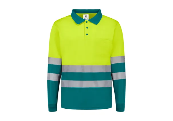 Polo de manga larga de alta visibilidad combinado OCEAN HV POLO LS 4 Polo de manga larga de alta visibilidad combinado OCEAN HV POLO LS - Imagen 4