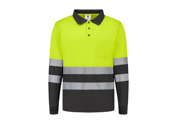 Polo de manga larga de alta visibilidad combinado OCEAN HV POLO LS 5 Polo de manga larga de alta visibilidad combinado OCEAN HV POLO LS - Imagen 5